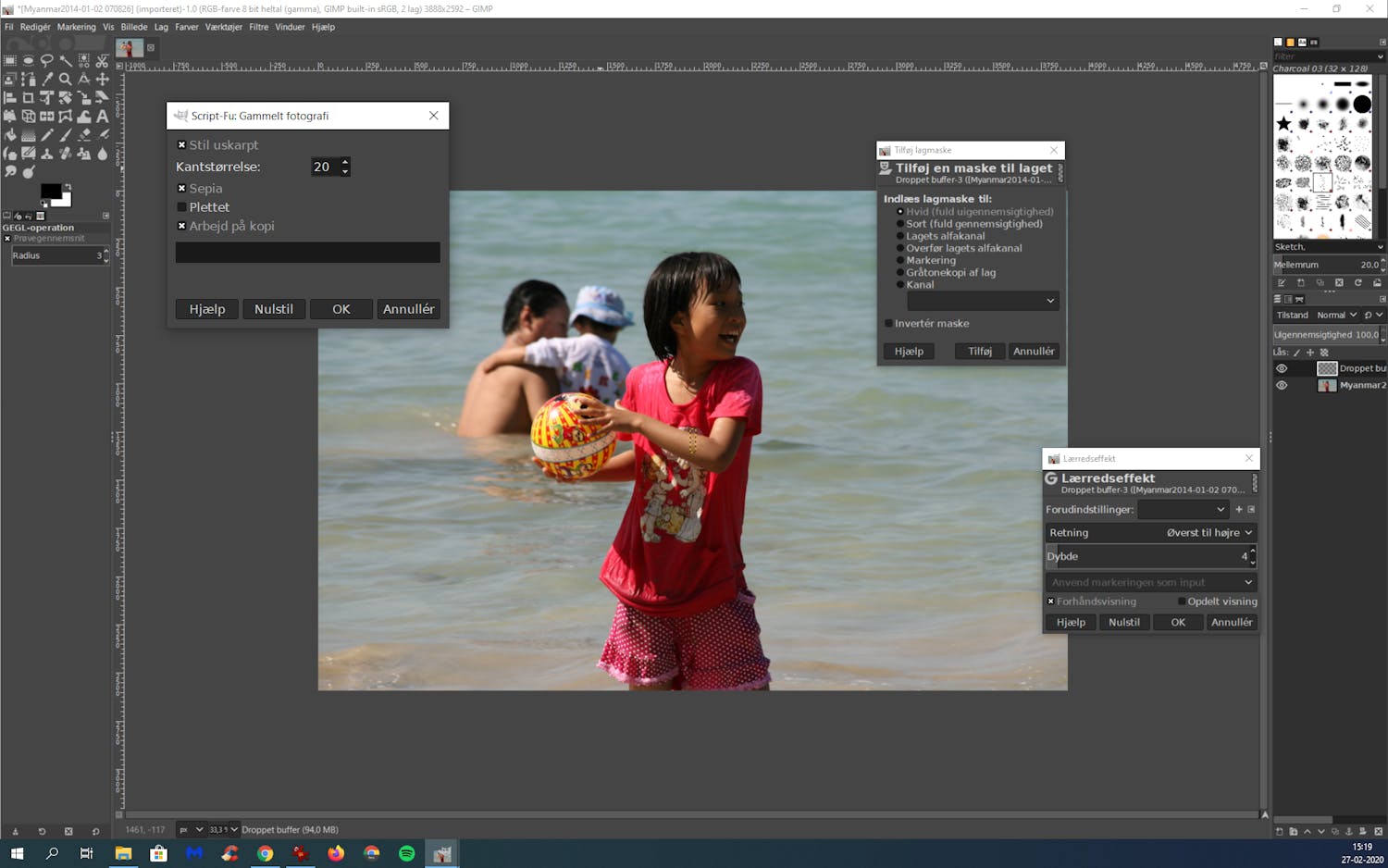 GIMP Bildbehandling med GIMP